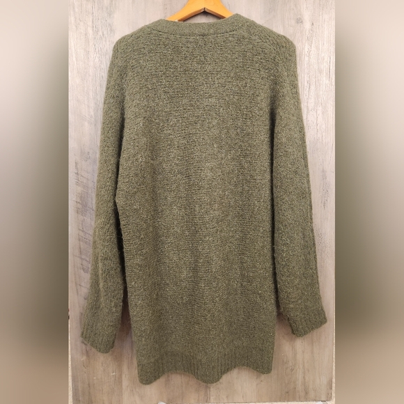 Rails Oslo Cartigan Button Up Wool Alpaca Blend in Olive Size Small - Picture 9 of 11